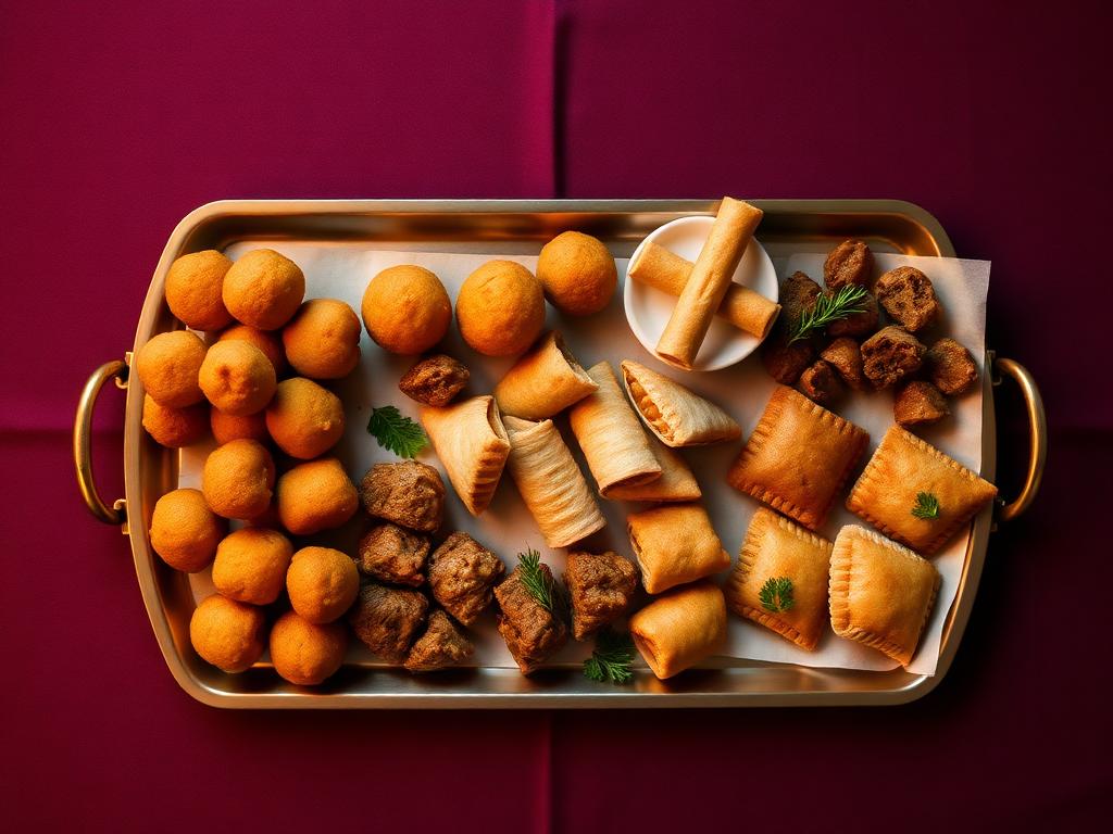Catering tray for events