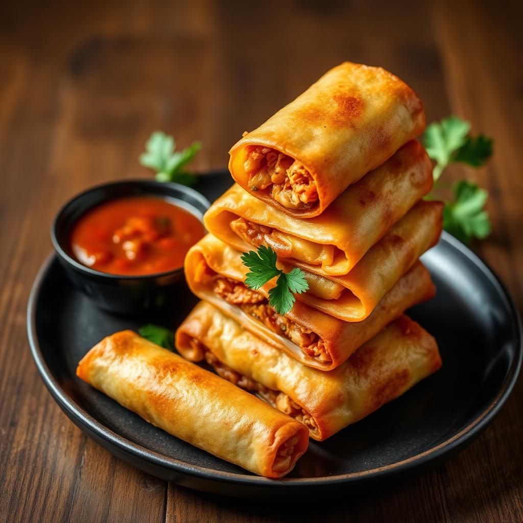 Chicken Spring Rolls